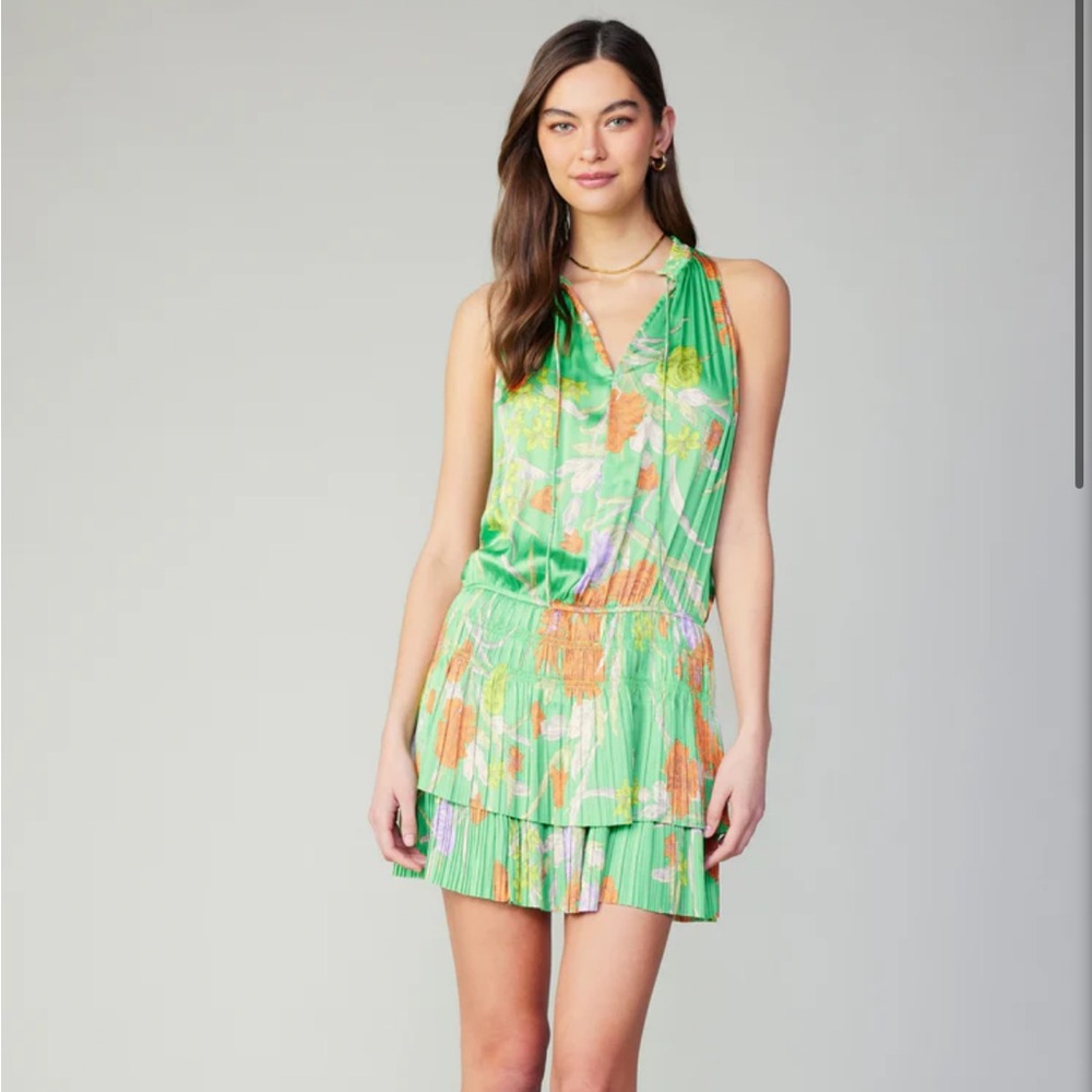 Current Air Pleated Mini Dress Size Large